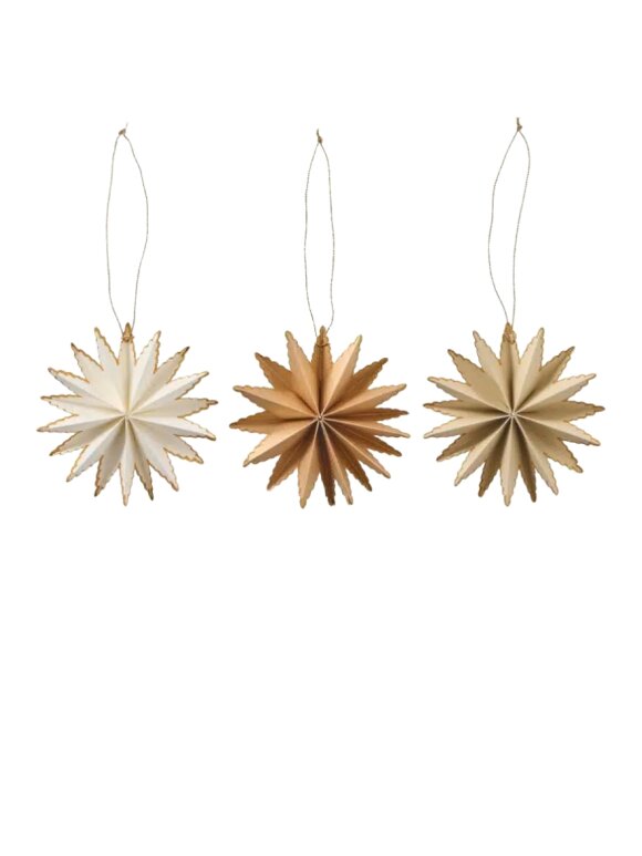 Ib Laursen - 10034-99 Star for hanging - 1stk.- 3. Varianter