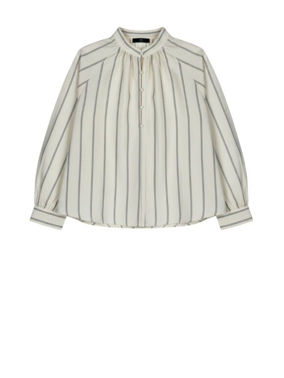 WithBlack - WBLElvira LS Stripe Blouse WithBlack - WBLElvira LS Stripe Blouse