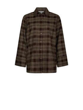 Neo Noir - Dita Flannel Check Shirt - Lev. midt okt. Neo Noir - Dita Flannel Check Shirt - Lev. midt okt.