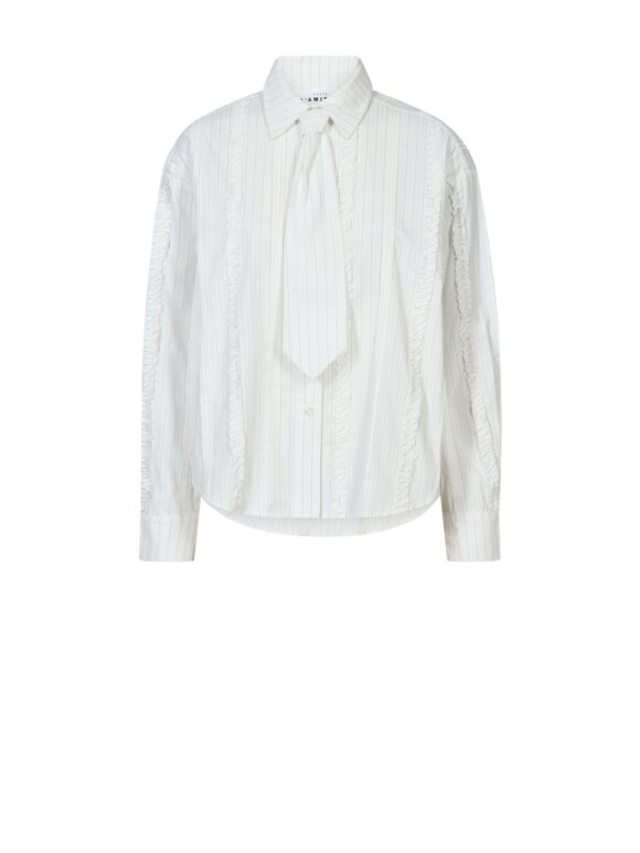 Haute L'amitié - Inez Pin Frill Tie Shirt Haute L'amitié - Inez Pin Frill Tie Shirt