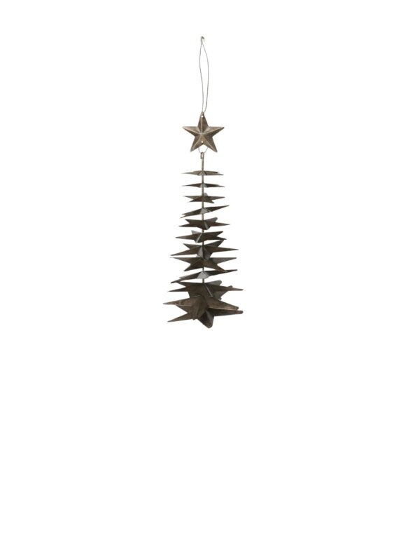 Ib Laursen - 57325-12 Christmas tree for hanging w/stars Eira Ib Laursen - 57325-12 Christmas tree for hanging w/stars Eira
