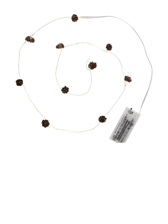 Ib Laursen - 8761-00 Wire string lights w/10 LED lights and cones f/indoor