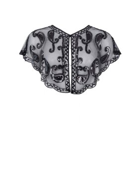 Black Colour - BCLorenza Sequins Cape