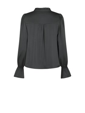 Neo Noir - Amara Drapy Satin Blouse