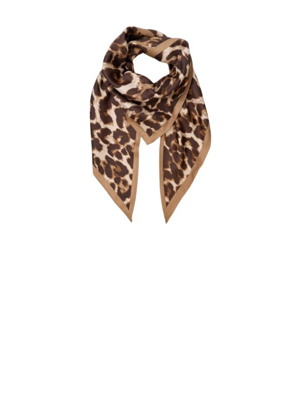 Black Colour - BCSille Satin Scarf Black Colour - BCSille Satin Scarf
