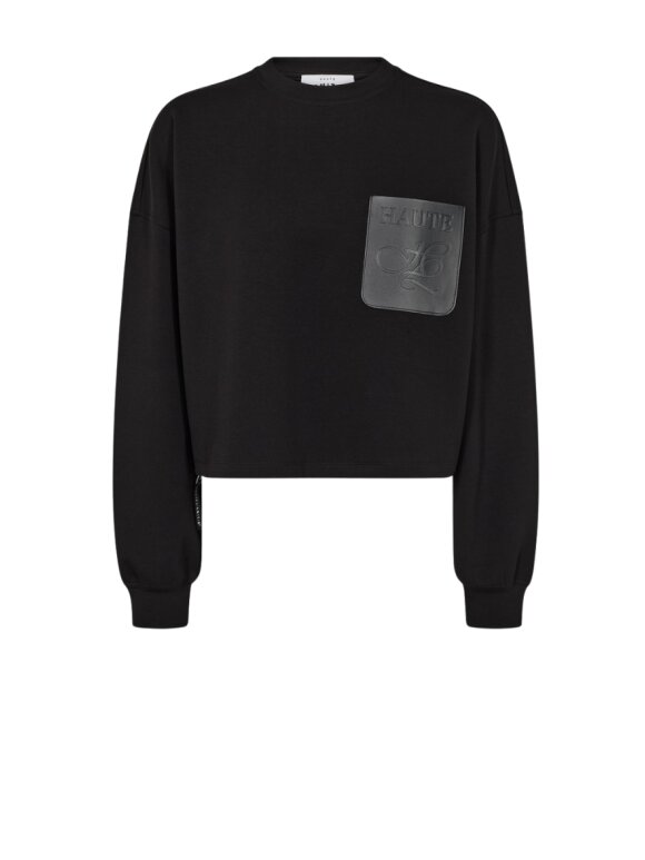 Haute L'amitié - Maxi Crop Zip Pocket Sweat Haute L'amitié - Maxi Crop Zip Pocket Sweat