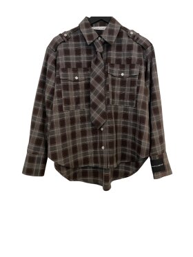 Haute L'amitié - Robin Tie Check Shirt - Lev. nov.