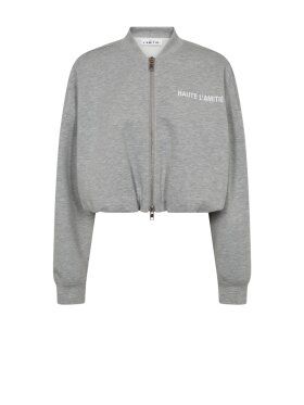 Haute L'amitié - Maxi Crop Zip Sweat