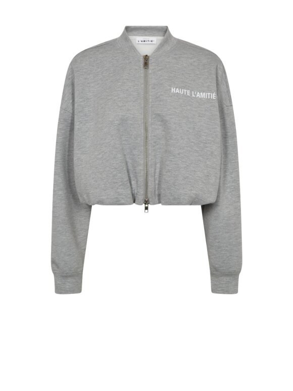 Haute L'amitié - Maxi Crop Zip Sweat