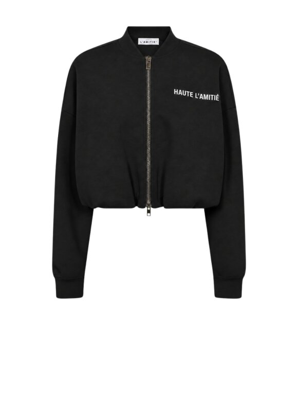 Haute L'amitié - Maxi Crop Zip Sweat Haute L'amitié - Maxi Crop Zip Sweat