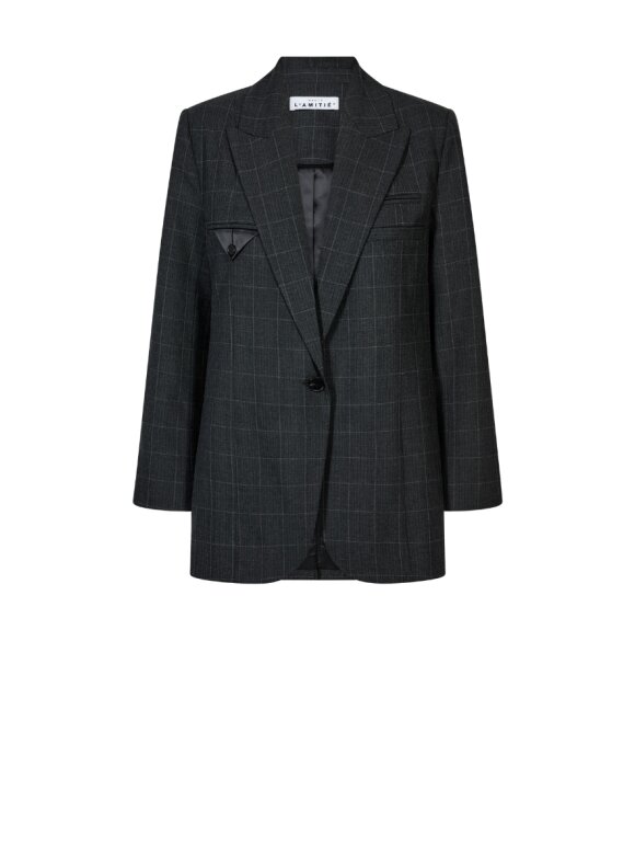 Haute L'amitié - Smokey Check Single Blazer