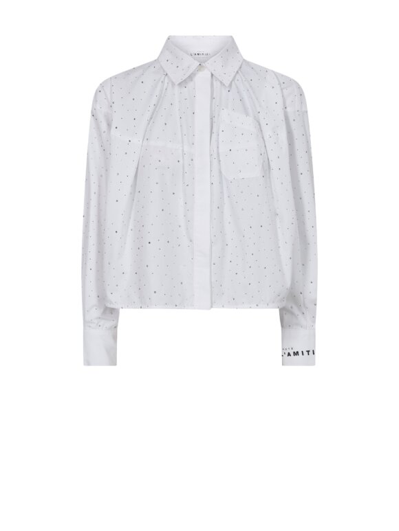 Haute L'amitié - Sophie Plain Stone Shirt - Lev. okt. Haute L'amitié - Sophie Plain Stone Shirt - Lev. okt.