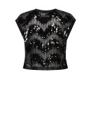 Haute L'amitié - Mirror Sequin Crop Top