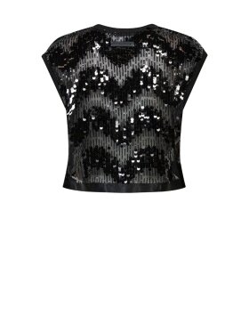 Haute L'amitié - Mirror Sequin Crop Top