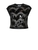 Haute L'amitié - Mirror Sequin Crop Top