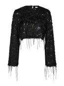 Haute L'amitié - Sequin Fringe Blouse Haute L'amitié - Sequin Fringe Blouse