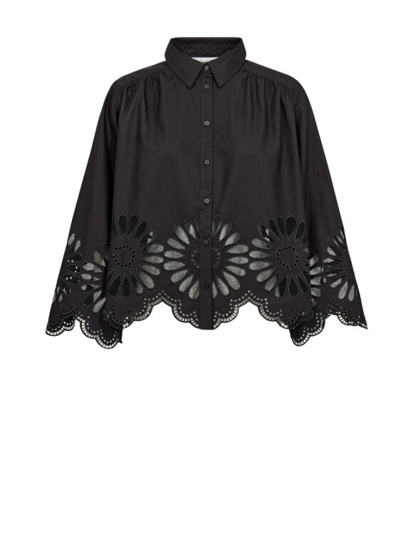 Co'Couture - MeliseCC Emb. LS Shirt Co'Couture - MeliseCC Emb. LS Shirt
