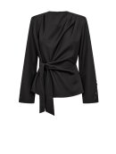 Co'Couture - LunaCC Pleat Tie Blouse Co'Couture - LunaCC Pleat Tie Blouse