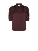 Neo Noir - Roella Heavy Sateen Blouse