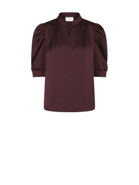 Neo Noir - Roella Heavy Sateen Blouse