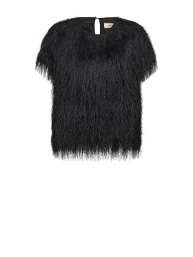 Mos Mosh - MMBrim O-SS Faux Fur Tee