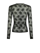 Neo Noir - Evania Mesh Blouse