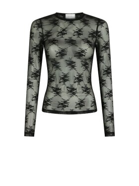 Neo Noir - Evania Mesh Blouse