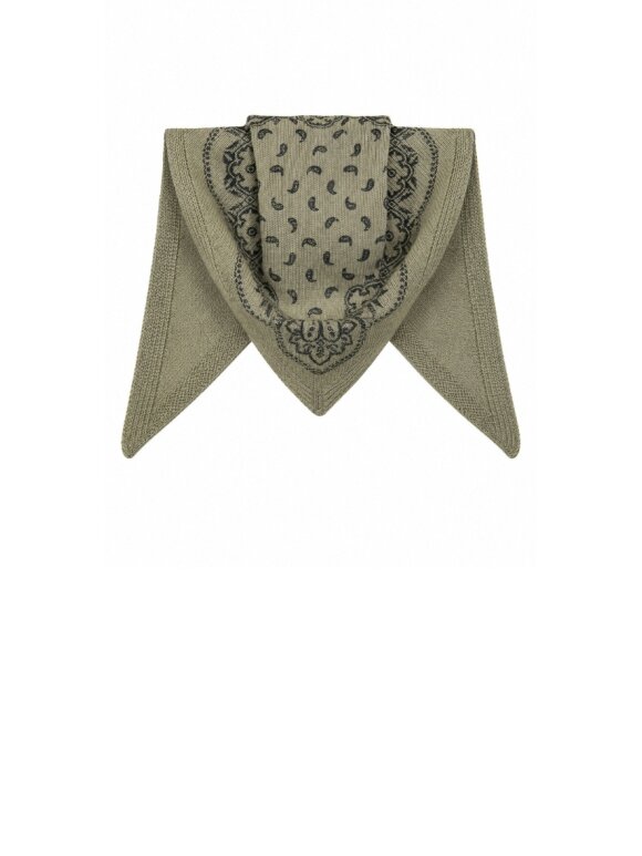 Neo Noir - Ariya Paisley Knit Scarf Neo Noir - Ariya Paisley Knit Scarf