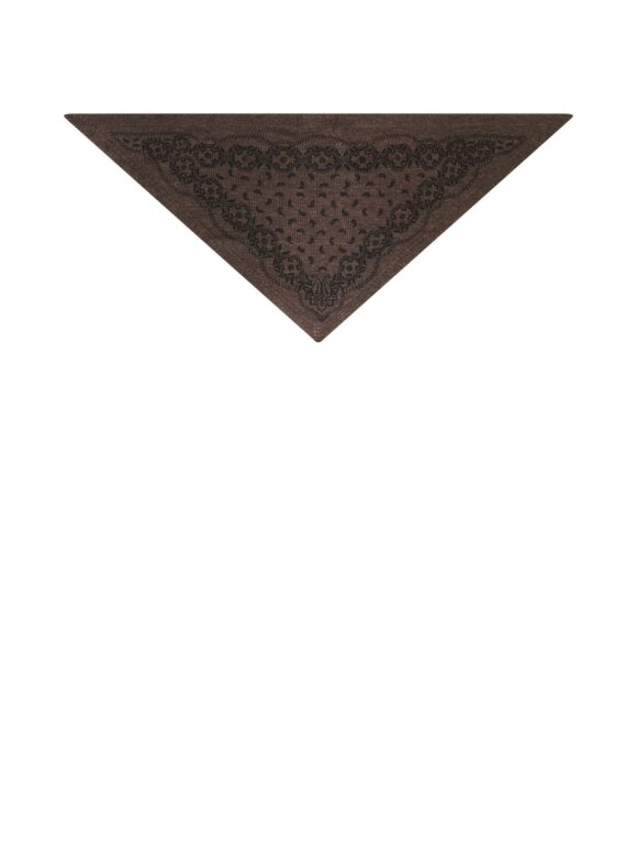 Neo Noir - Ariya Paisley Knit Scarf Neo Noir - Ariya Paisley Knit Scarf