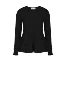 Neo Noir - Walina Peplum Knit Blouse