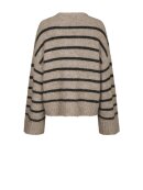 Neo Noir - Roeme Fluffy Stripe Knit Neo Noir - Roeme Fluffy Stripe Knit