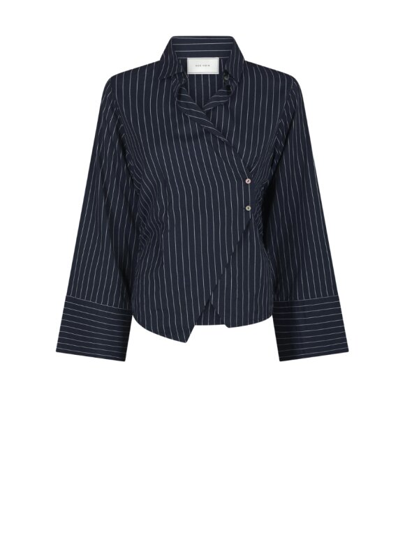Neo Noir - Fenli Slim Stripe Shirt Neo Noir - Fenli Slim Stripe Shirt