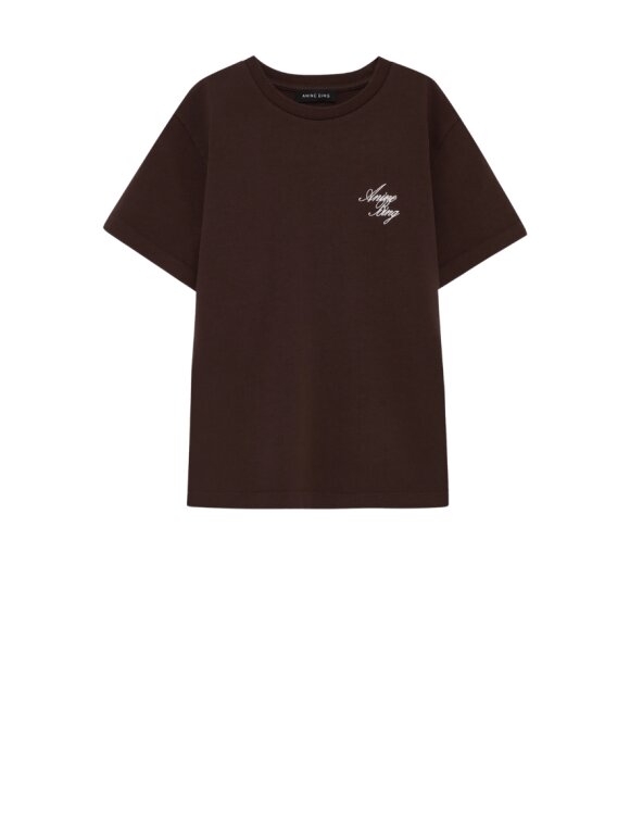 Anine Bing - Shelley Tee Monogram Anine Bing - Shelley Tee Monogram