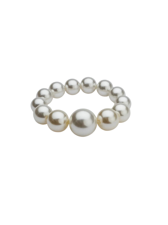 Bow 19 - Big Pearl Bracelet Elastic