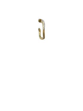 Maria Black - Curvo Pave Hoop Medium