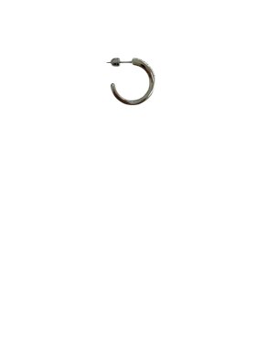 Maria Black - Curvo Pave Hoop Medium