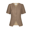 Neo Noir - Jules Pinstripe Blouse Neo Noir - Jules Pinstripe Blouse