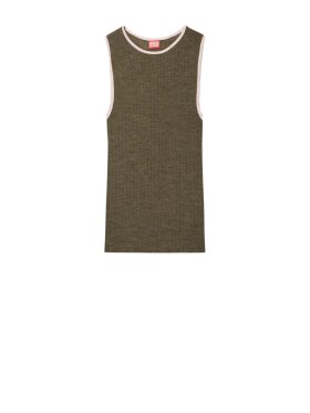 Nørgaard Paa Strøget - NPS Tank Top Kontrast Wool