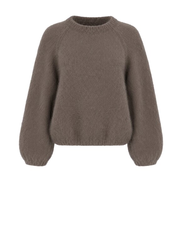 AMERICANDREAMS - Rosie Mohair Knit Pullover