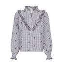 Neo Noir - Degas Check Blouse Neo Noir - Degas Check Blouse